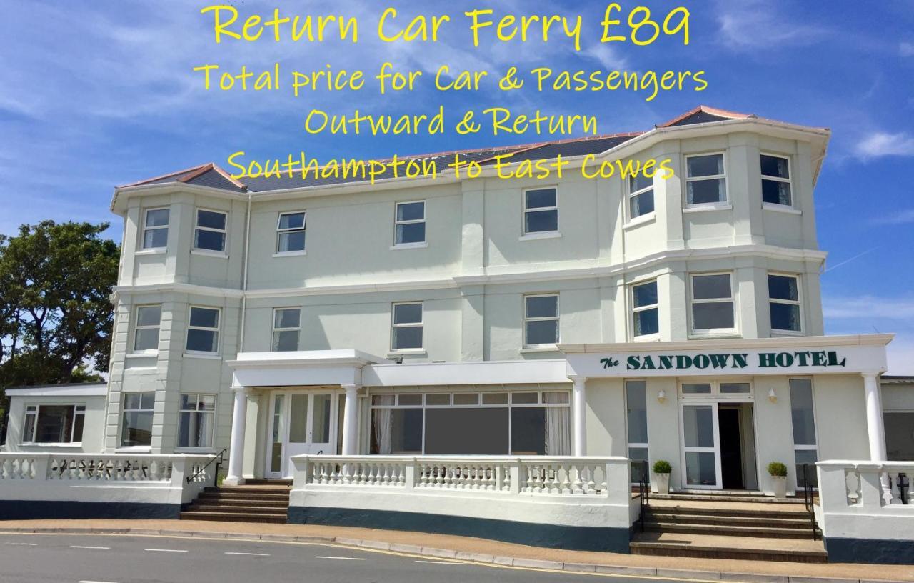 Sandown Hotel - Sandown, Isle Of Wight --- Return Car Ferry 89 Pounds From Southampton Eksteriør bilde